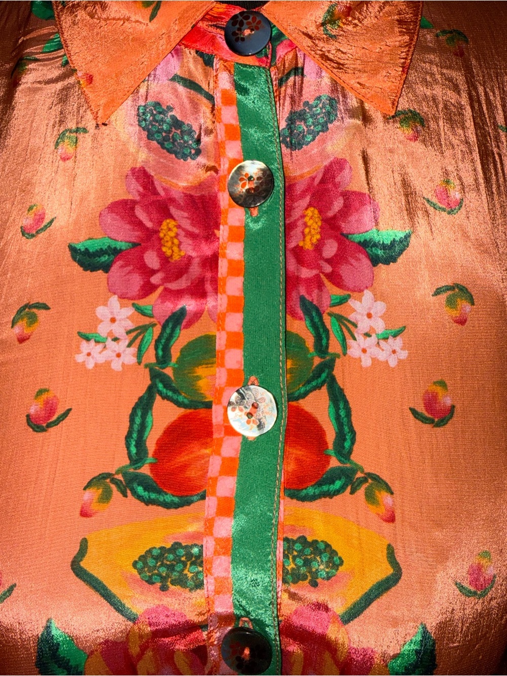 FARM Rio Fruit Garden Shirt Size XL - Picture 5 of 10